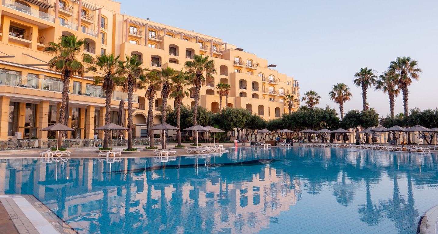 Main Pool Area HILTON MALTA
